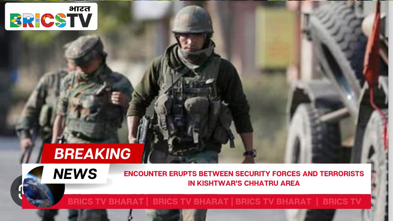 Encounter Erupts Between Security Forces and Terrorists in Kishtwar’s Chhatru Area