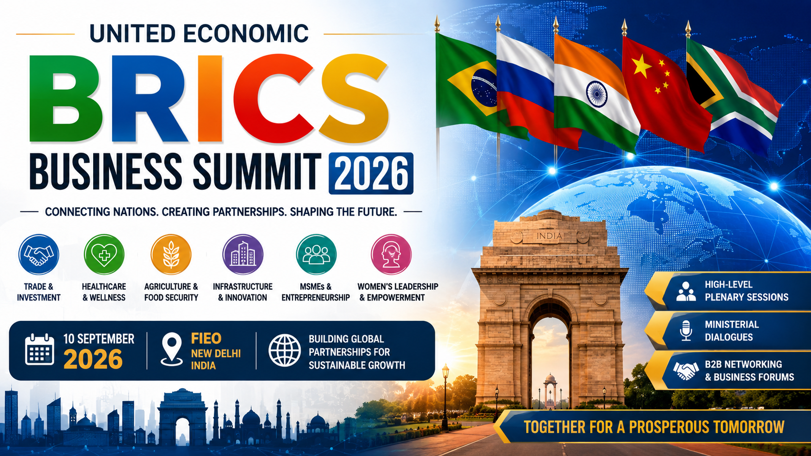 United Economic BRICS Business Summit 2026: Building Bridges for Global Economic Cooperation
